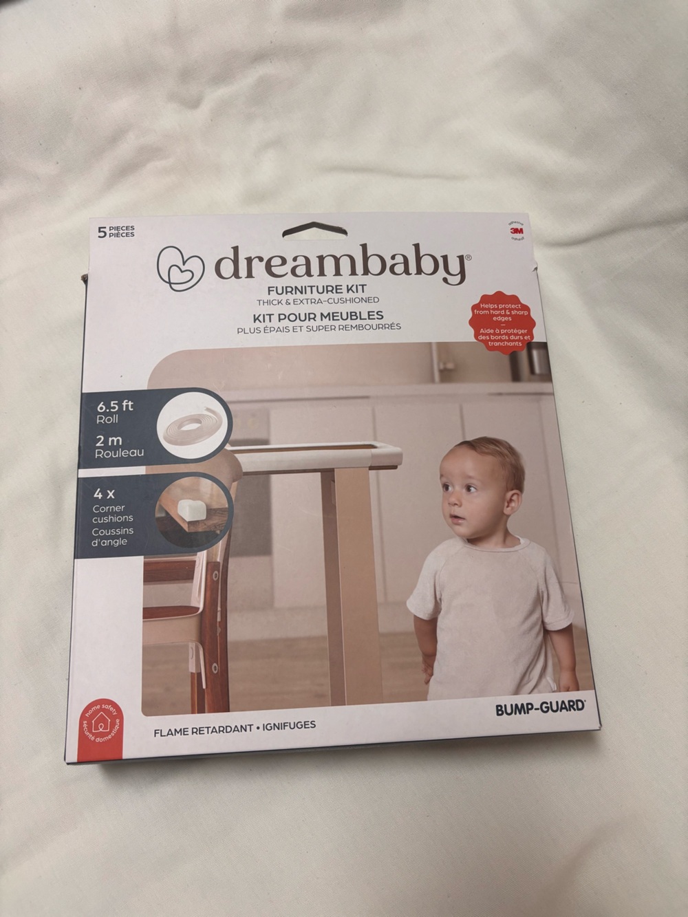 Dreambaby Furniture Edge Cushion Kit - 6.5 ft Roll with 4 Corners